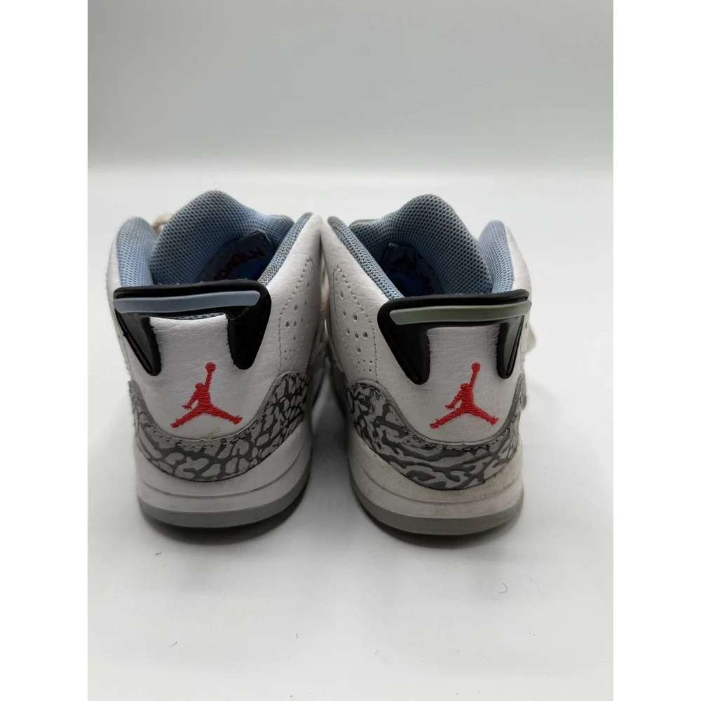 Jordan‎ Son of Mars White Blue 512244-109 Toddler Size 8C Pre-Owned No Box